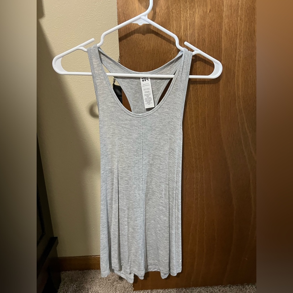 XS grey athletic tank top